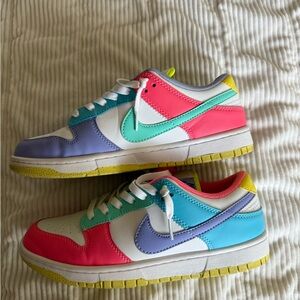 Size 9 candy dunks